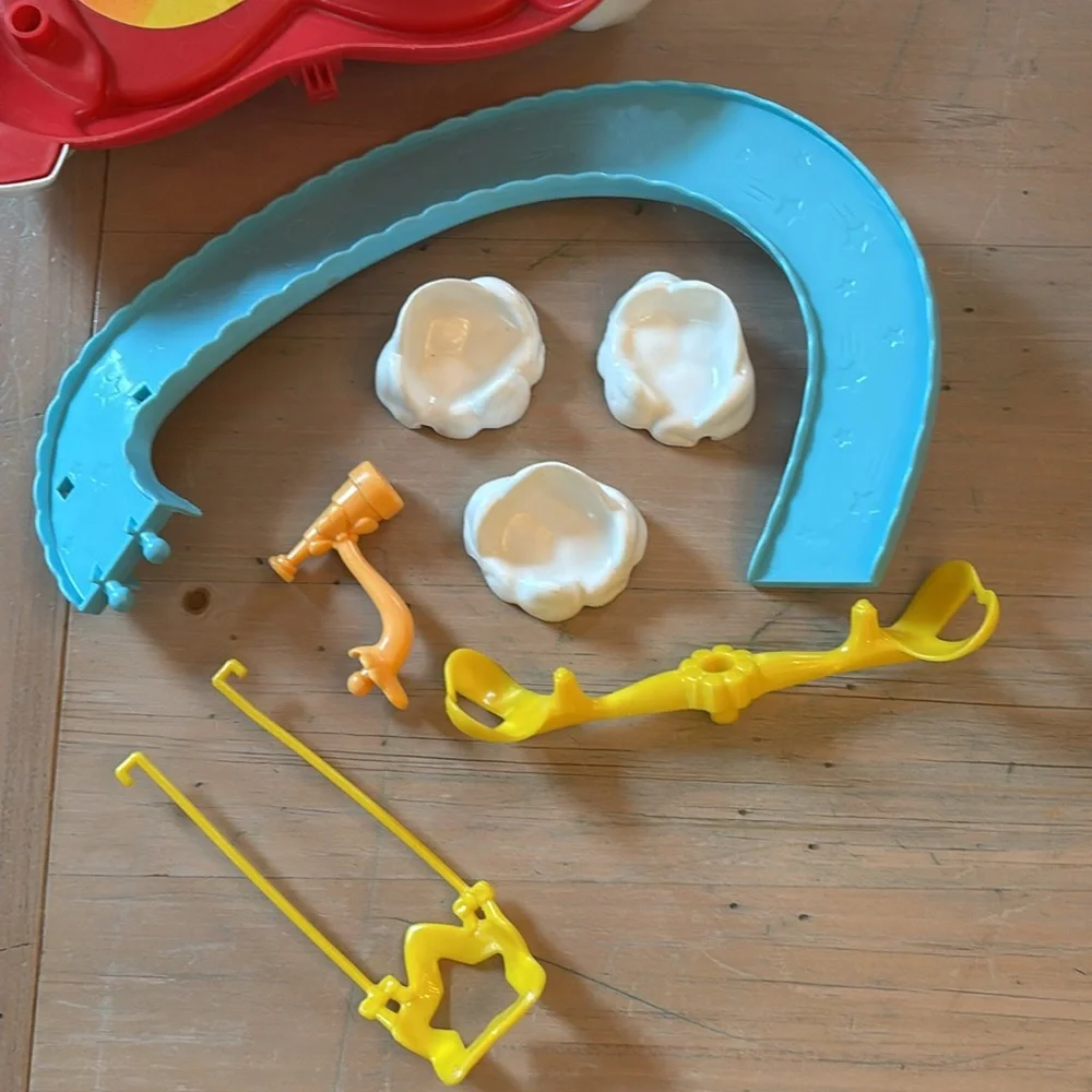 Care Bears Heart Care A Lot Playset & Three Care Bears
